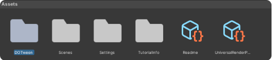 Add DOTween folder